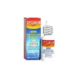 Optimum by Lobob Wetting and Rewetting Contact Lens Drop, 1 oz, 2 Pack