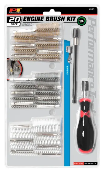 Performance Tool W1231 20pc Engine Brush Kit