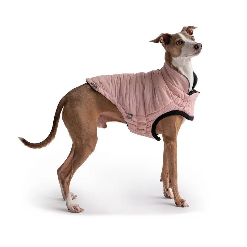 Reversible Chalet Jacket - Pink Elegance for Active Dogs