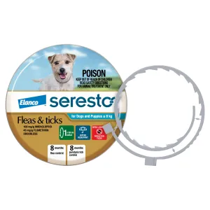 Seresto Flea and Tick Collar for Dogs Under 8kg