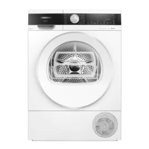 Siemens WQ45G2D2GB iQ500 9kg Heat Pump Condenser Tumble Dryer White