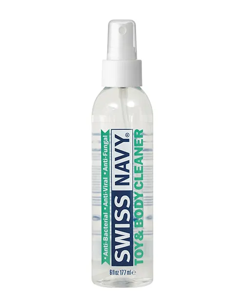 Swiss Navy Toy & Body Cleaner - 6 oz Bottle