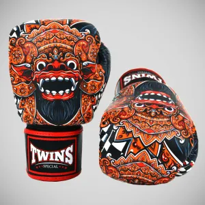 Twins FBGVL3-59 Barong Boxing Gloves Black/Red