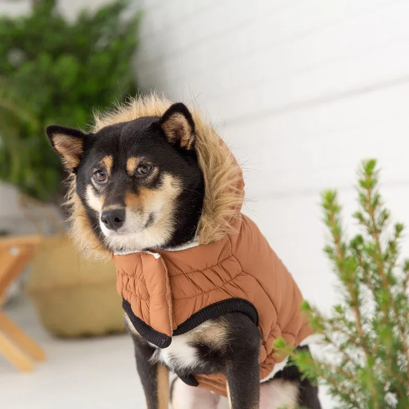 Urban Parka - Caramel: Stylish Warmth for Cold Adventures