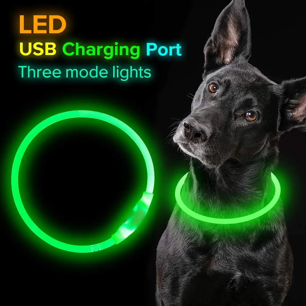 USB Rechargeable Safety Pet Collar