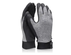 Vinyl knitted gloves