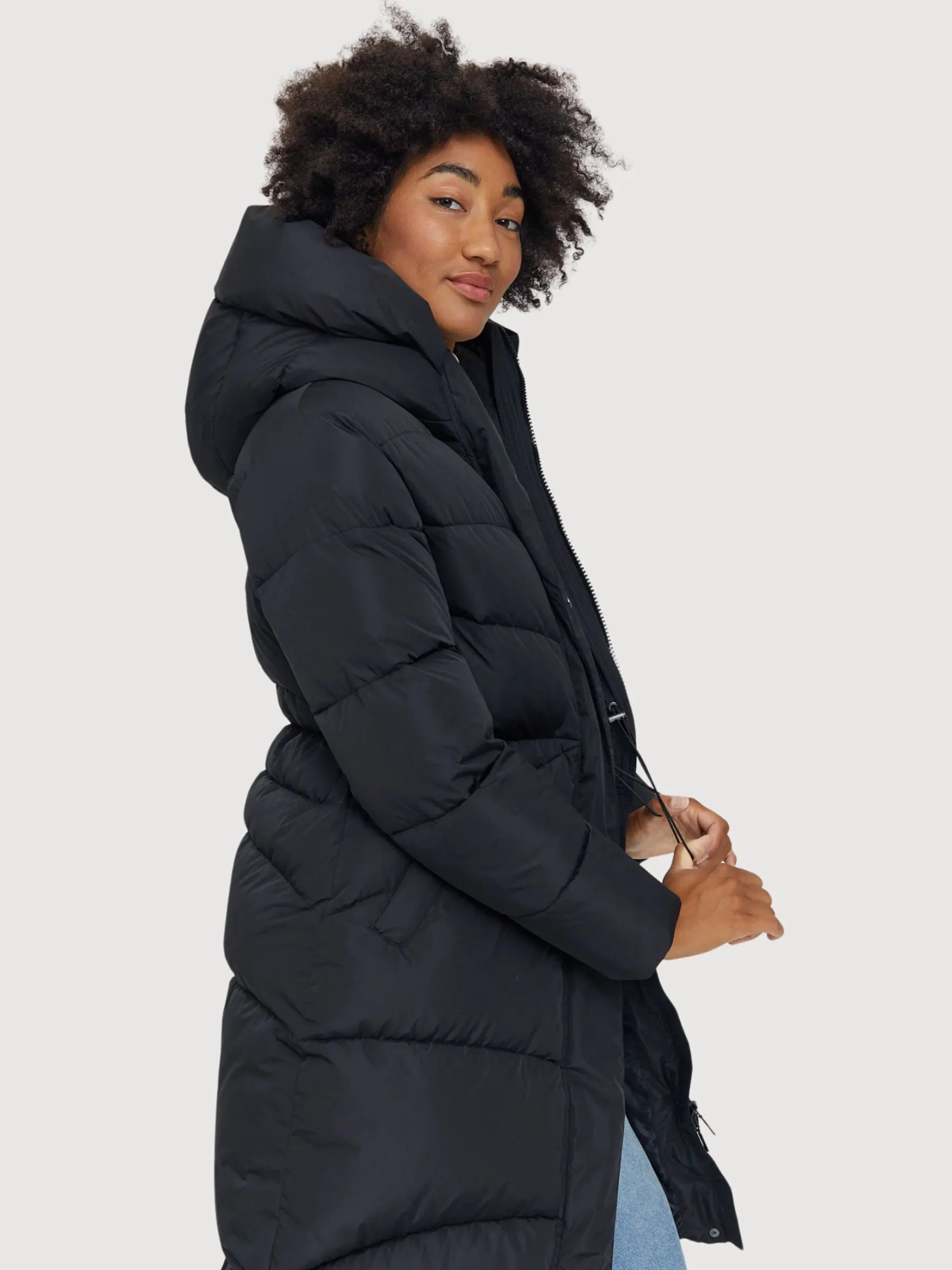 Wanda Women Coat Black | Mazine