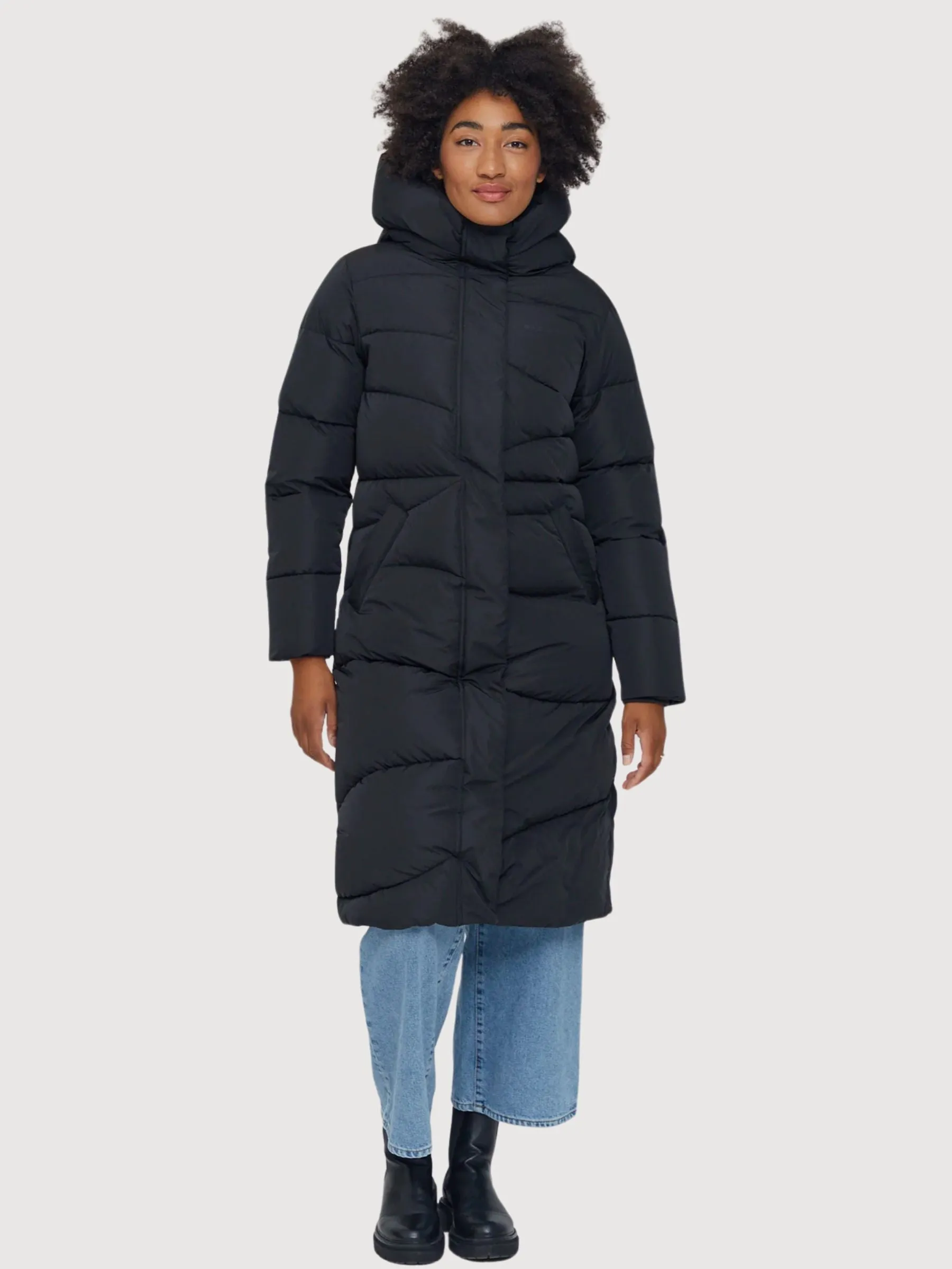 Wanda Women Coat Black | Mazine